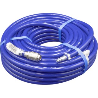 Tuyau d'air comprimé PVC armé, 25m de longueur et 8x14mm de diamètre Lacmé