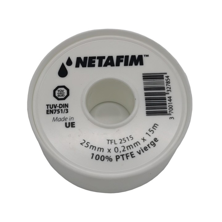 Téflon NETAFIM, 25 x 0,2 mm, rouleau 15 m