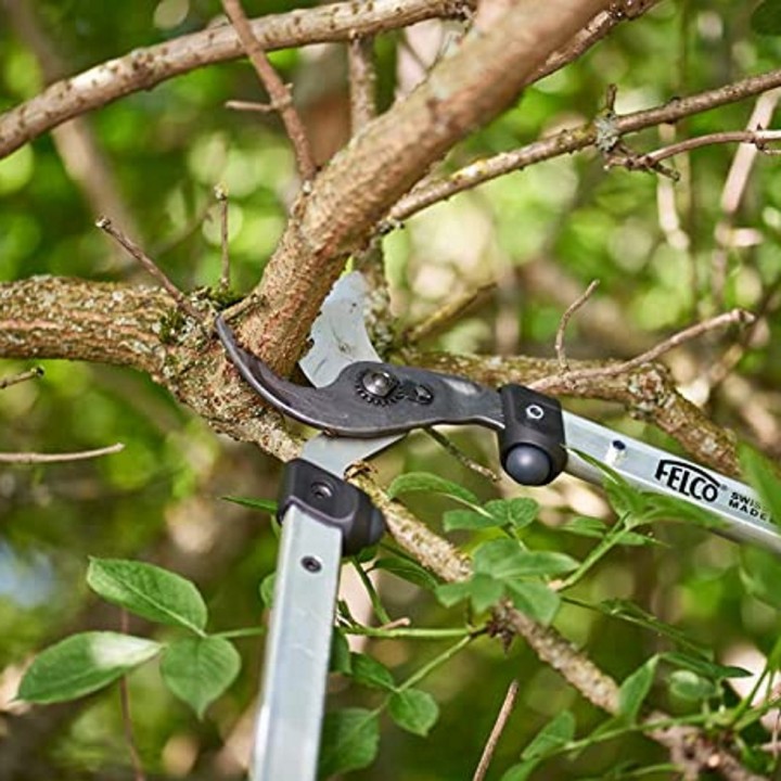 Sécateur Elagueur à 2 mains tube Aluminium - Coupe tirante - Longueur 60 cm FELCO 211-60