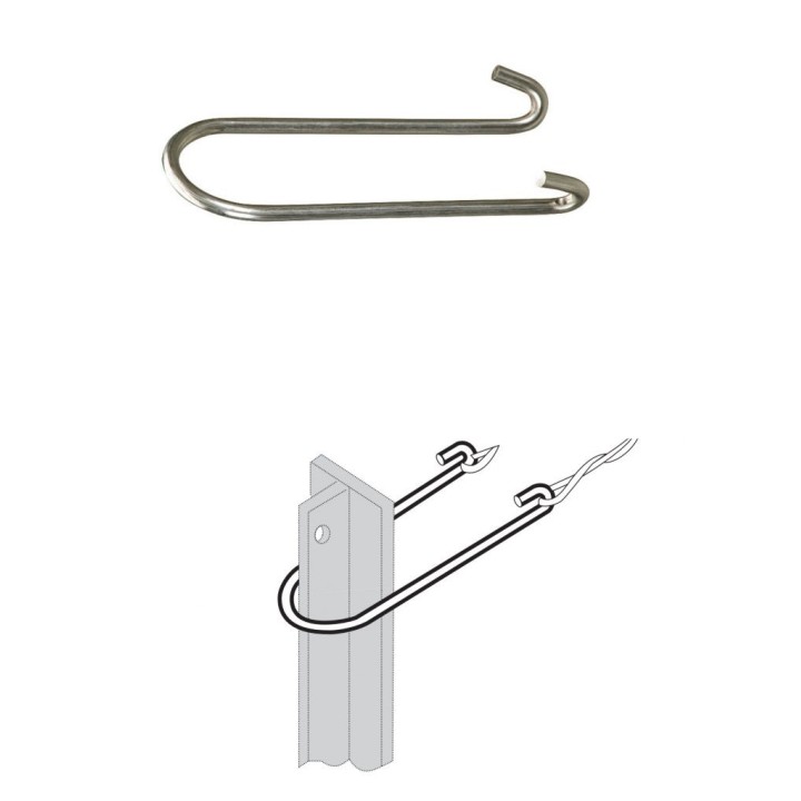 Coulisses Rondes Galvanisées Fenox