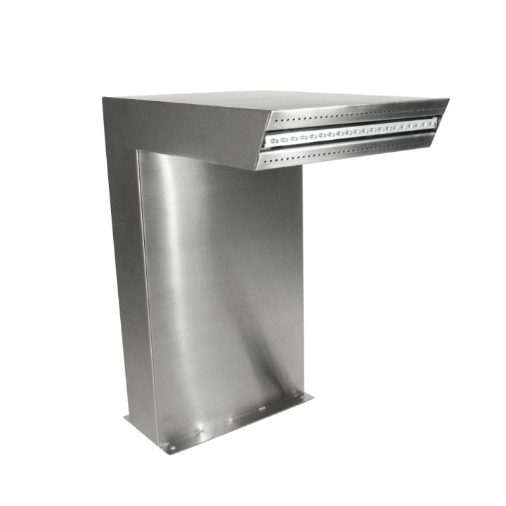 Cascade Straight LED Ubbink - Inox 316L - H 54 x 30 x 42 cm