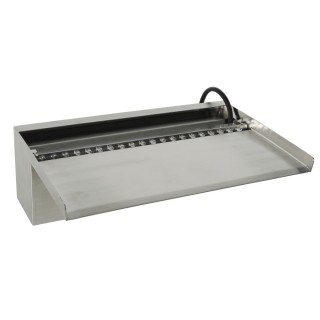 Cascade Niagara® Wall 30 LED Ubbink - Inox 316L - H 10 x 30 x 20 cm