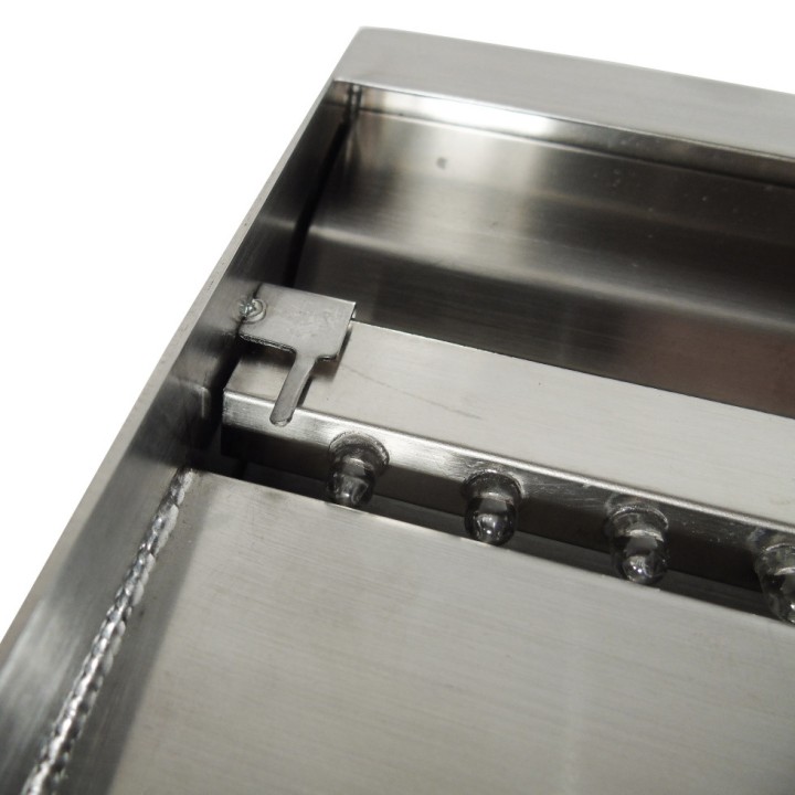 Cascade Niagara® Wall 30 LED Ubbink - Inox 316L - H 10 x 30 x 20 cm