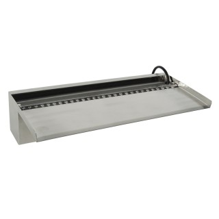 Cascade Niagara® Wall 60 LED Ubbink - Inox 316L - H 10 x 60 x 20 cm