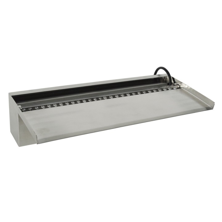 Cascade Niagara® Wall 60 LED Ubbink - Inox 316L - H 10 x 60 x 20 cm
