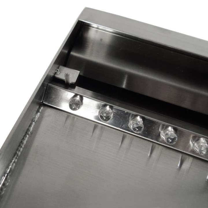 Cascade Niagara® Wall 60 LED Ubbink - Inox 316L - H 10 x 60 x 20 cm