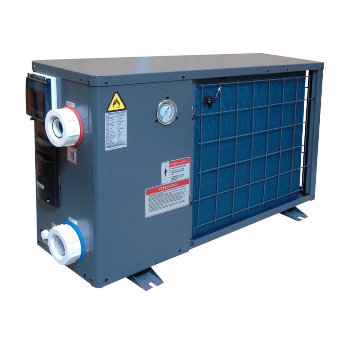 Pompe à chaleur Heatermax® Inverter 40 Ubbink  40m³ - Ø 50 mm - Puissance 9,5-3,6 kW - consommation 1,67-0,42 kW
