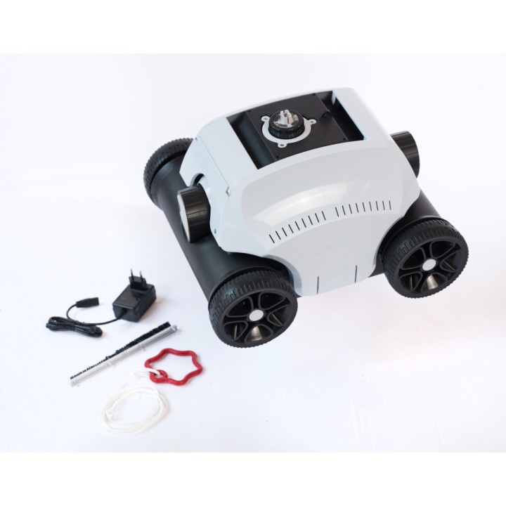 Nettoyeur Robotclean Accu Pool Ubbink - Sans fil - Nettoyage de fond - Surface 50 m²