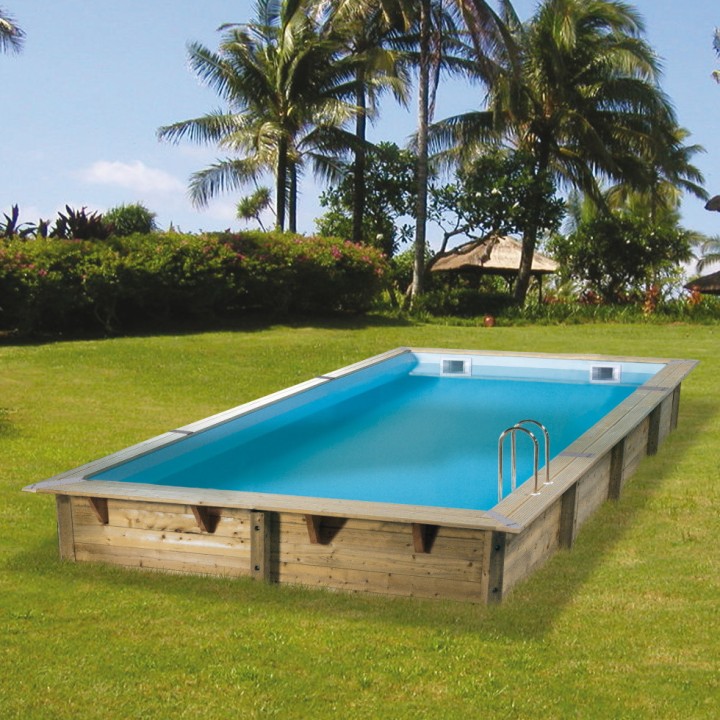 Liner 75/100ème Bleu Ubbink 250x450 cm x H 126 cm
