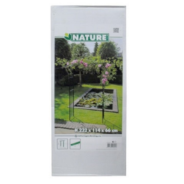 Pergola double droite acier galvanisé