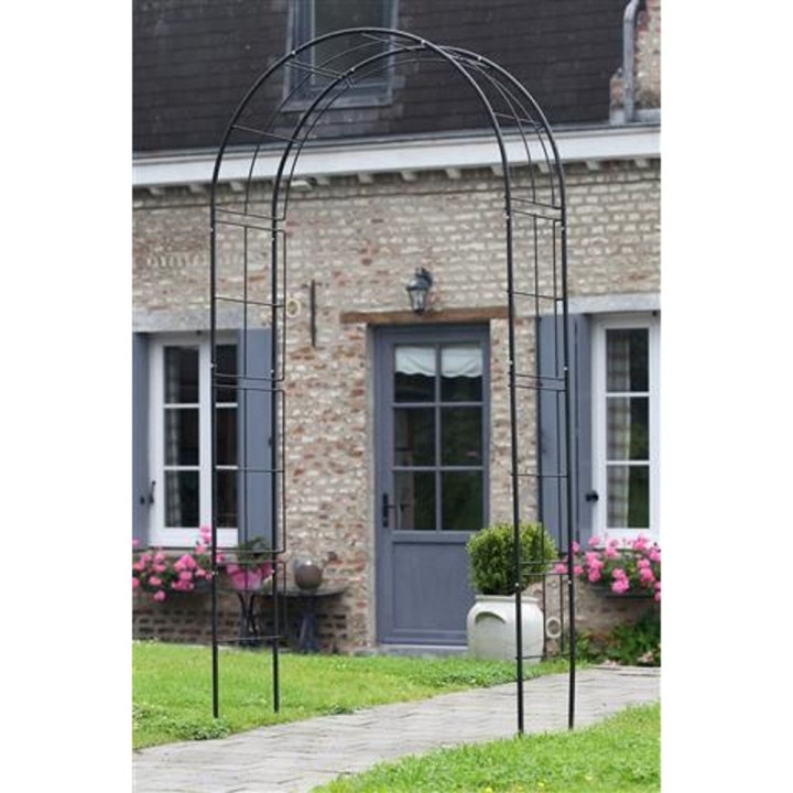 Pergola arche en acier galvanisé