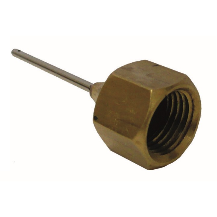Aiguile porte manomètre Netafim laiton 1/4" Femelle