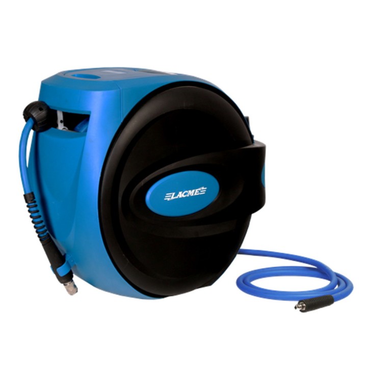 Enrouleur automatique à carter fermé, tuyau Lacm'Flex 30m, diamètre 9,5mm Lacmé