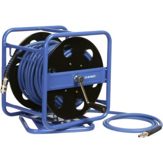 Enrouleur manuel de chantier, tuyau Lacm'Flex 30m, diamètre 8mm Lacmé