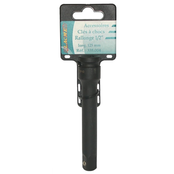 Rallonge 1/2" pour clé à choc et à rochet Lacmé