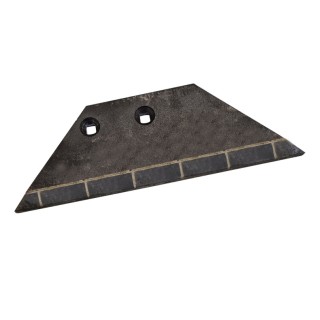Aileron gauche déchaumeur carbure pour Blue Bird Rabewerk, ep. 12 mm, entre-axe 60 mm GG45