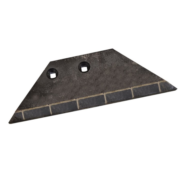 Aileron gauche déchaumeur carbure pour Blue Bird Rabewerk, ep. 12 mm, entre-axe 60 mm GG45