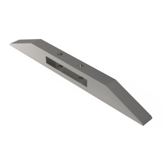 Barre nue reversible sans carbure pour Michel 900 Michel, entre-axe 90 mm