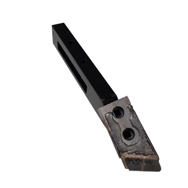 Barre et pointe droite boulonnée carbure et recharg. pour Michel Michel, entre-axe 90 mm