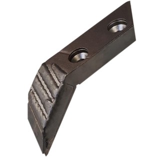 Pointe droite décompacteur carbure et recharg. pour Para Plow Howard, entre-axe 75 mm