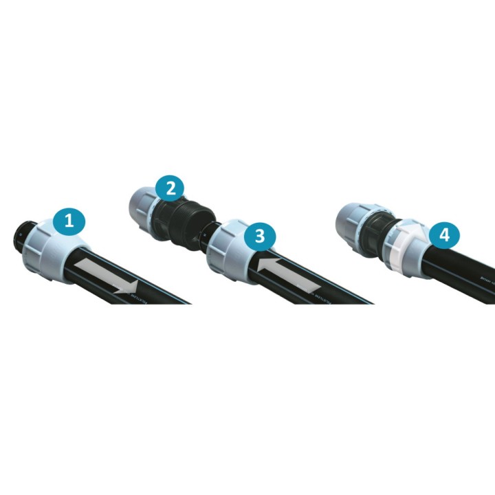 Bouchon à compression UNIDELTA PN 16