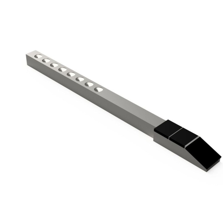 Barre carrelet : 25 x 35 mm carbure Actisol, long. 420 mm 19200004