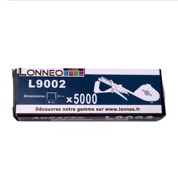 Agrafes pour pince à lier, tuteurer, palisser - étui de 5000 agrafes