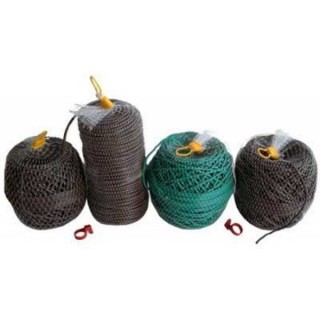 Lien tube PVC STANDARD vert ou marron