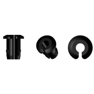 Oeillet / Clip de protection Lonneo pour fils synthétique et acier