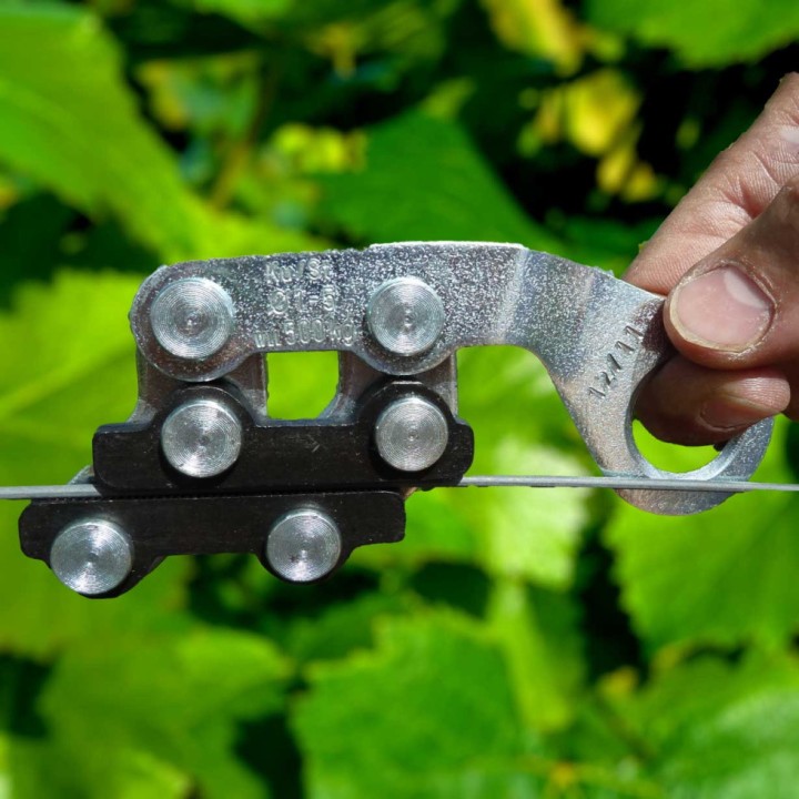 Mâchoire grenouille à tendre les fils