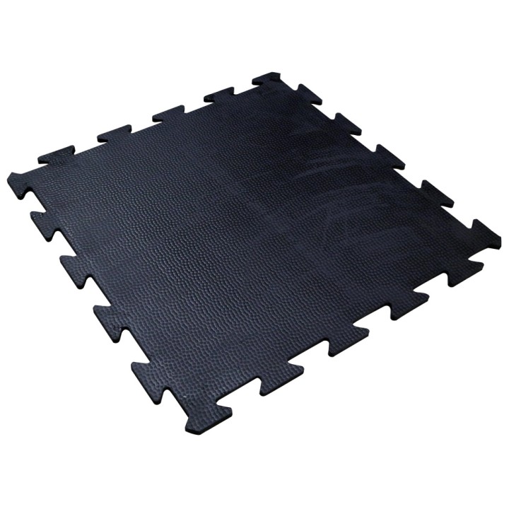 Dalle connectable noir Clip Horse pour box chevaux - 100 x 100 cm ép. 17mm