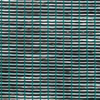 Filet écran d'ombrage 55% et brise vent 55% vert et noir anti-UV 4 à 5 ans