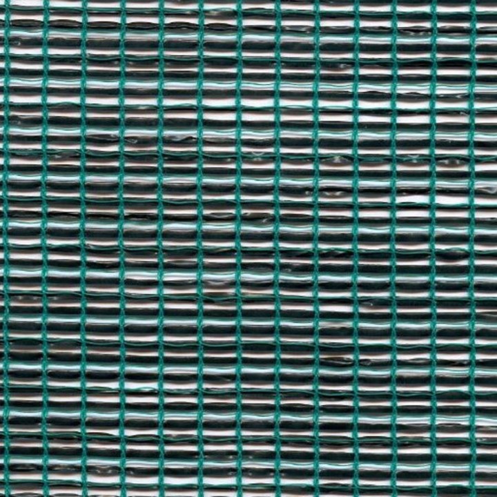 Filet écran d'ombrage 55% et brise vent 55% vert et noir anti-UV 4 à 5 ans