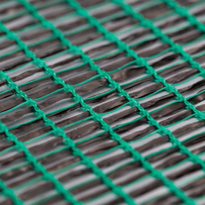 Filet écran d'ombrage 75% et brise vent 70% vert et noir anti-UV 4 à 5 ans