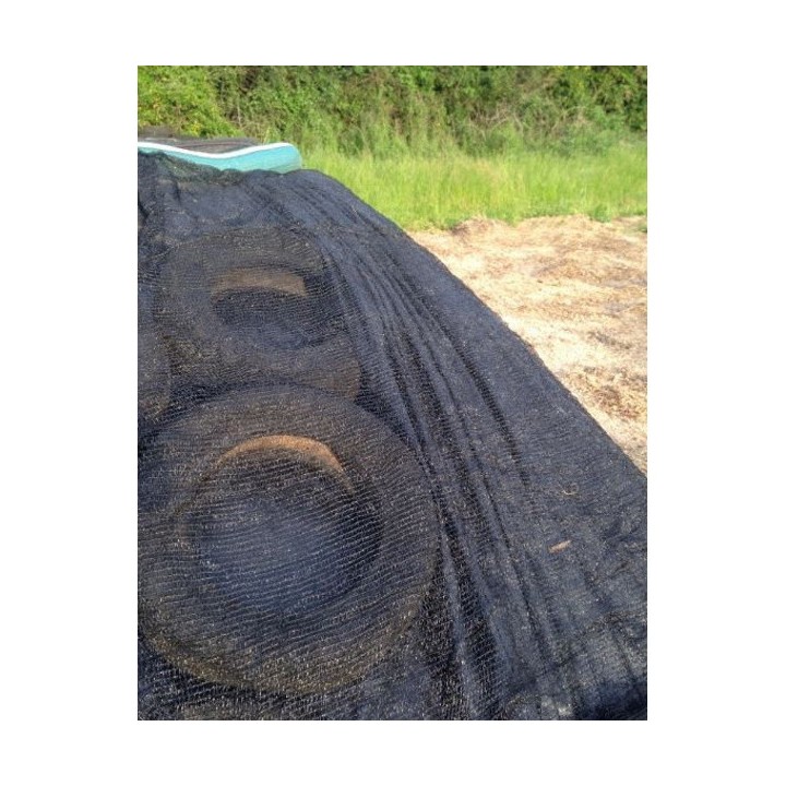 Filet de protection économique ensilage, balles, bottes, bassins, 8 x 25 m - anti UV 3 ans