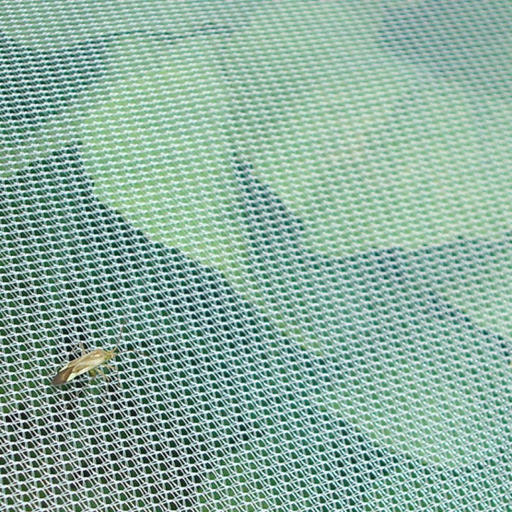 Filet anti-insecte FILBIO compostable PLA très léger 34gr/m2 à mailles fines anti-UV 2 à 3 saisons
