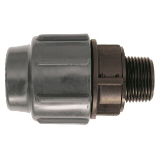 Manchon à compression NETAFIM diam. 16 mm, fileté mâle 3/4" (10 unités)