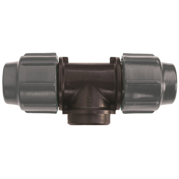 Raccord Té à compression NETAFIM diam. 32 mm, taraudé femelle 3/4" (10 unités)