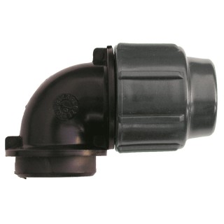 Raccord Coude à compression NETAFIM diam. 20 mm, taraudé femelle 1/2" (10 unités)