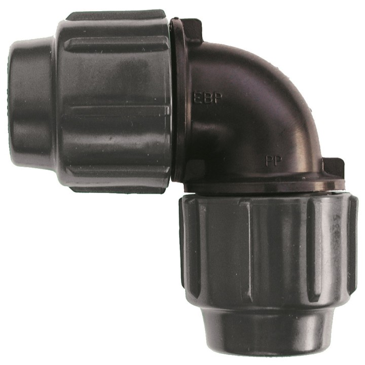 Raccord Coude égal à compression NETAFIM diam. 16 mm (10 unités)