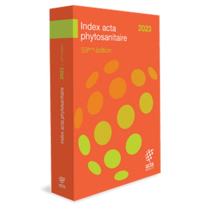 Index Acta phytosanitaire 2023