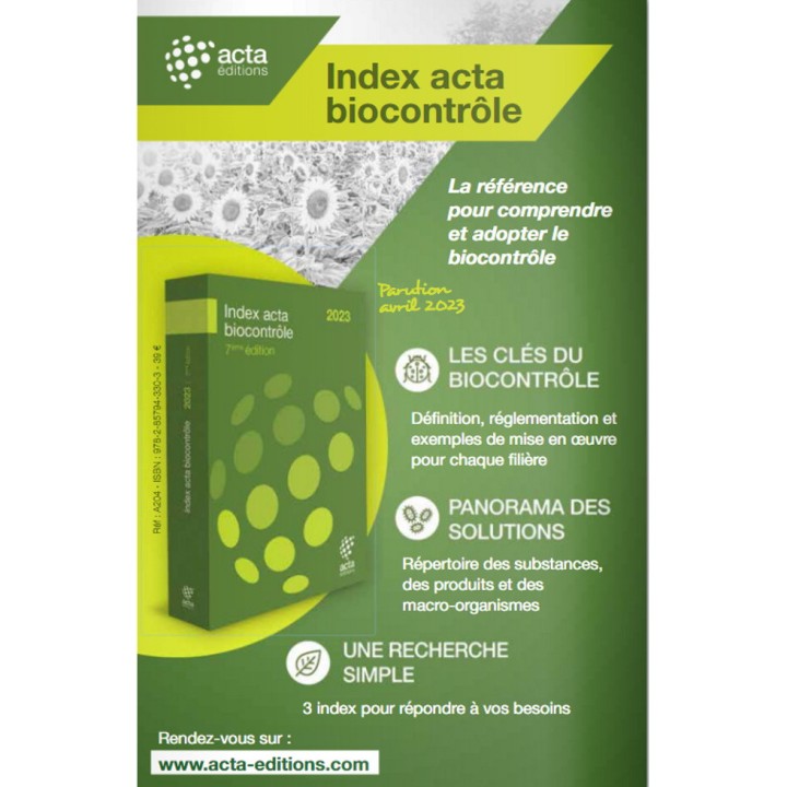 Index Acta phytosanitaire 2023