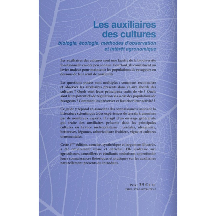 Les auxiliaires des cultures