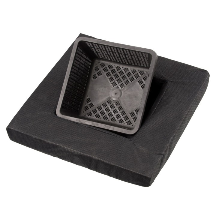 Base flottante SwimPlant Ubbink - carrée - 35 x 35 cm