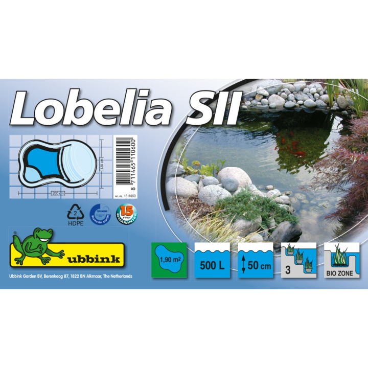 Bassin Lobelia SII Ubbink