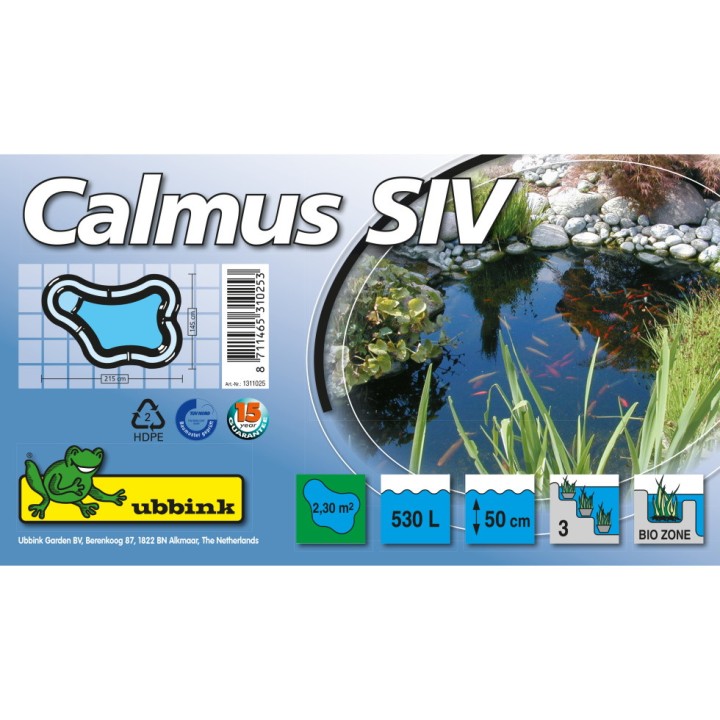 Bassin Calmus SIV Ubbink