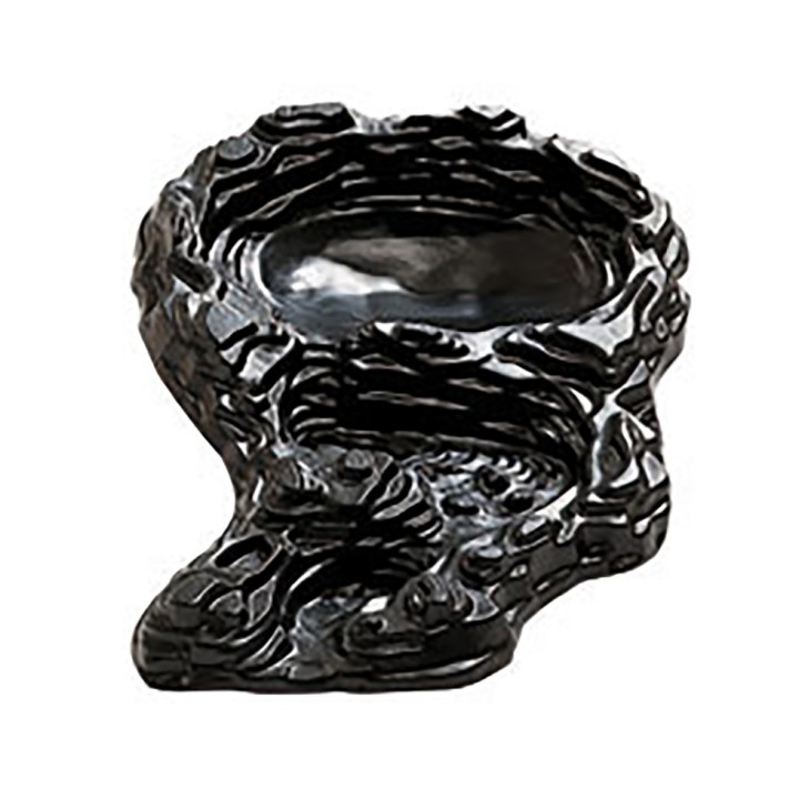 Standard Midi coude droit Ubbink -PE, noir - H15 x 65 x 85 cm