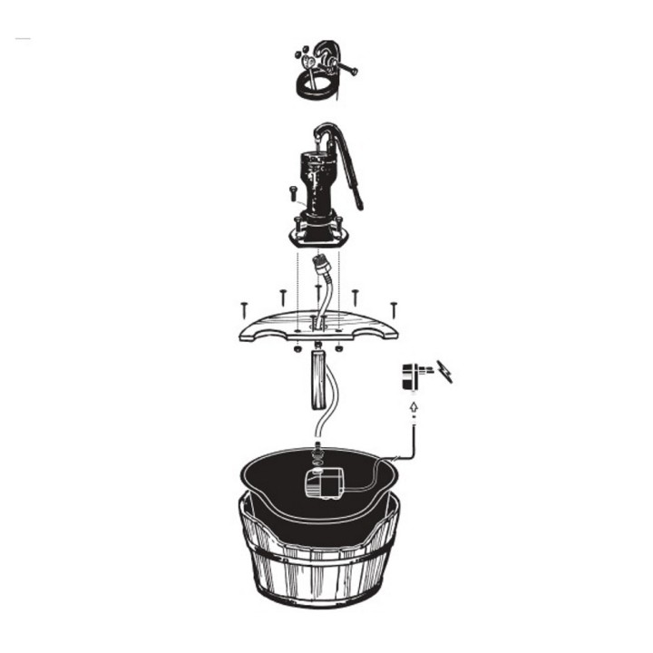 Jeu d'eau Newcastle Ubbink
