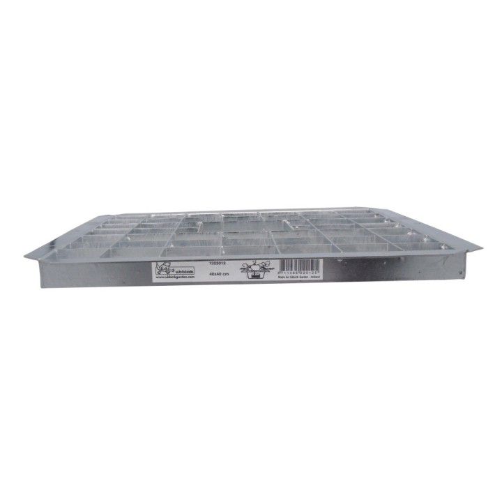 Grille métallique de recouvrement 40 x 40 Ubbink