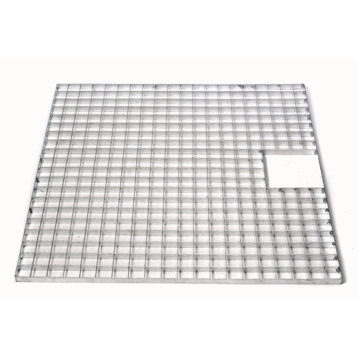 Grille métallique de recouvrement 60 x 60 Ubbink